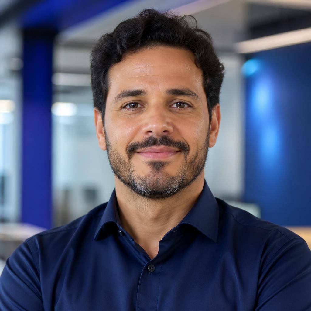 Retrato ilustrativo de Rafael Monteiro